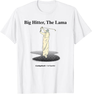 Caddyshack Big Hitter, The Lama T-Shirt - T-Shirt | White
