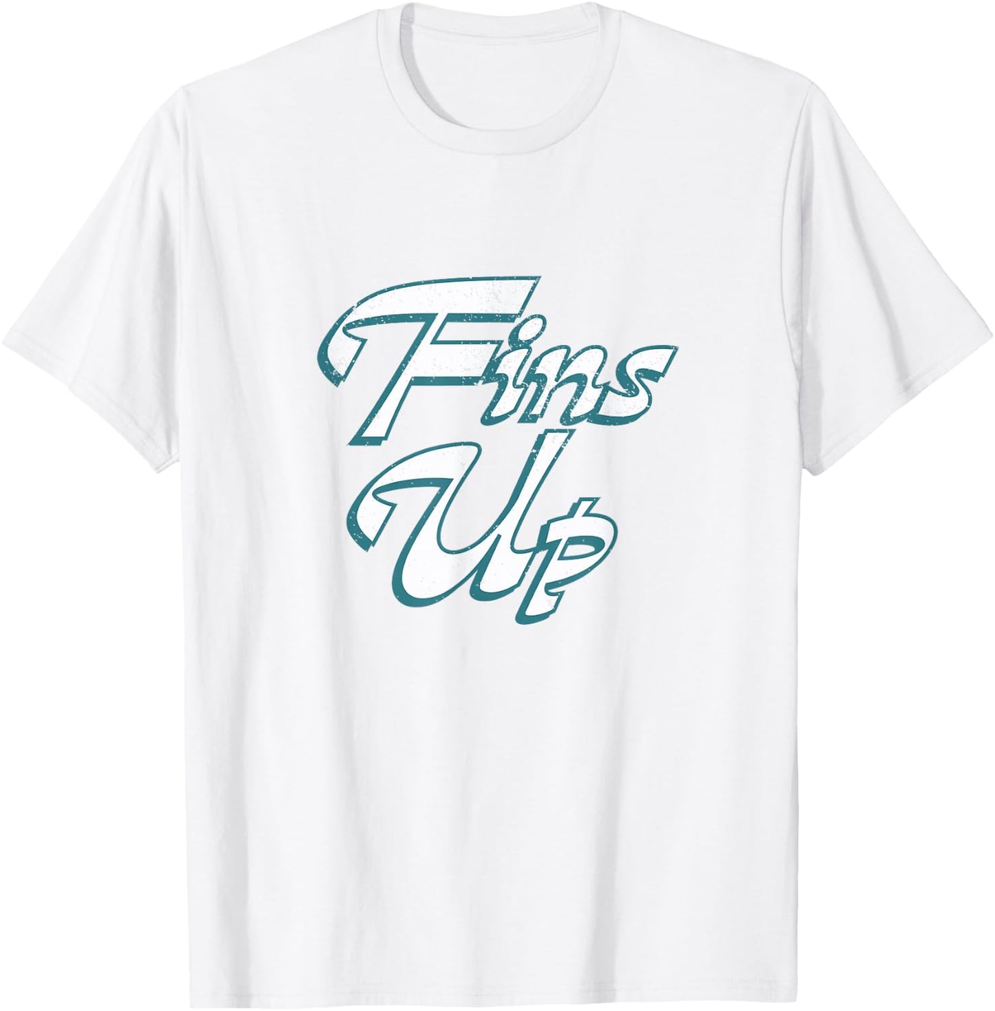 Fins Up T-Shirt - T-Shirt | White