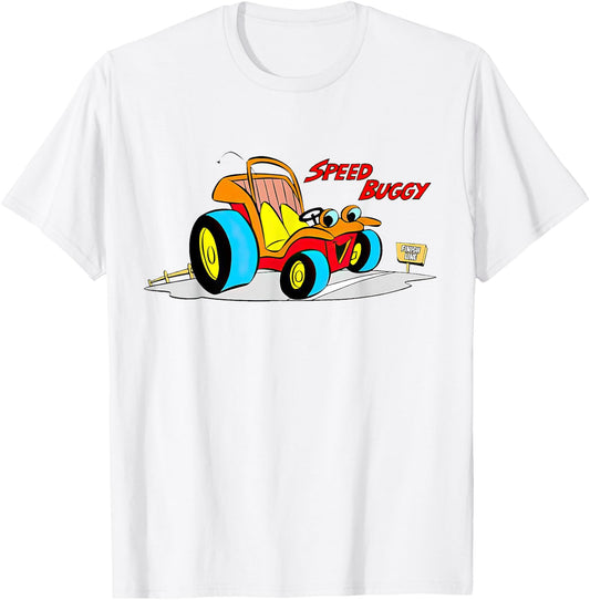 Speeds Beautiful Design Buggys Love American Cartoons Poster T-Shirt - T-Shirt | White
