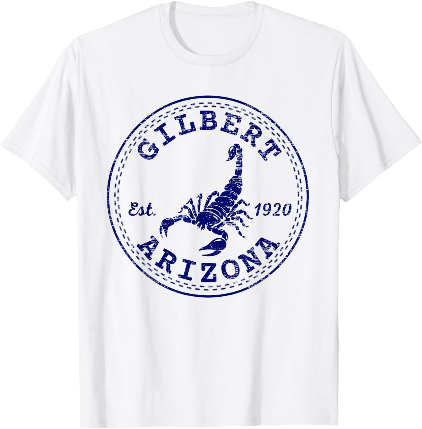 Gilbert Arizona AZ Vintage T-Shirt - T-Shirt | White