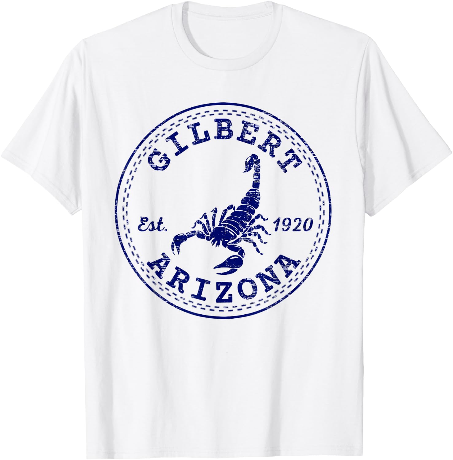Gilbert Arizona AZ Vintage T-Shirt - T-Shirt | White