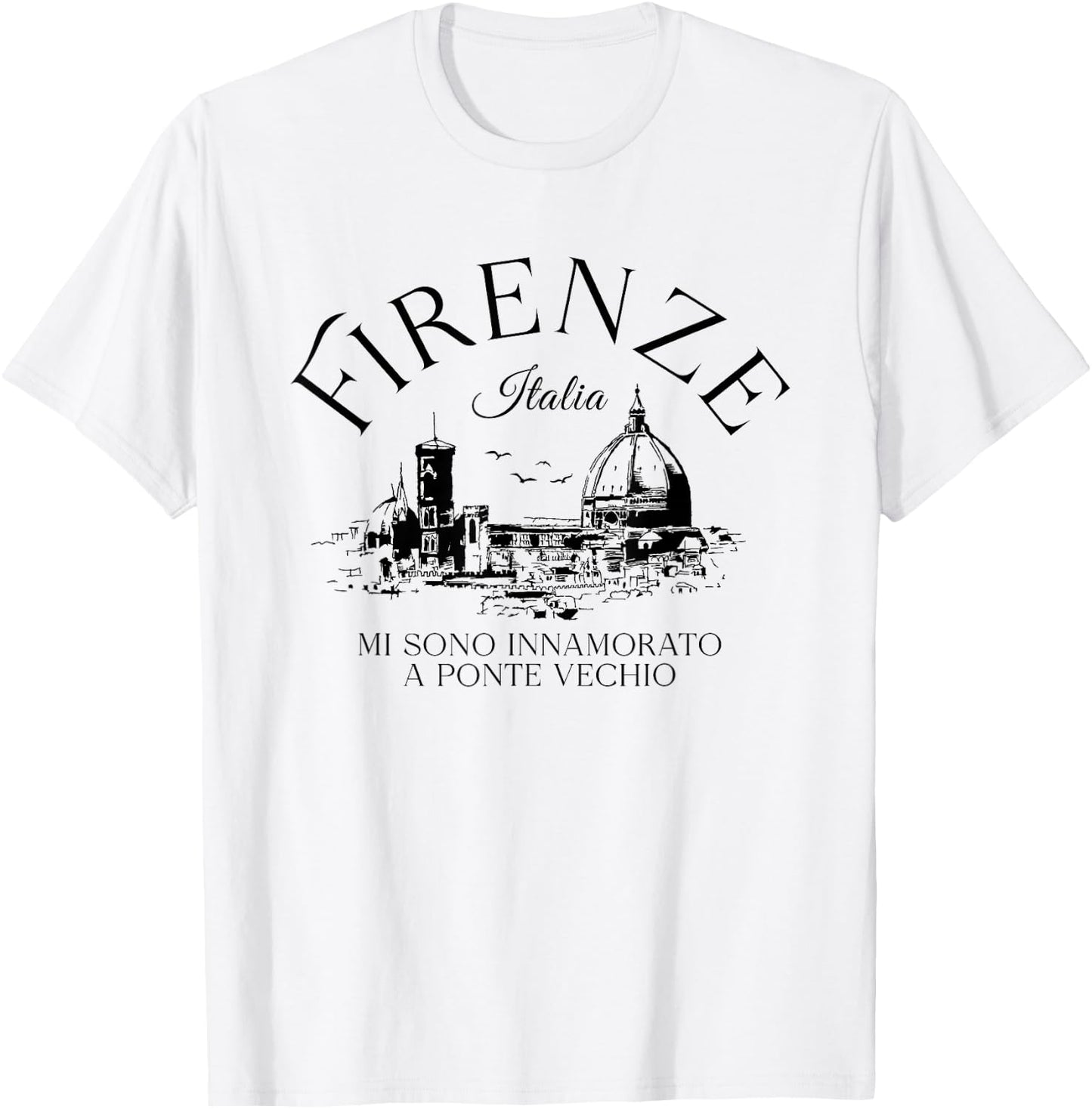 Firenze Italia Florence Italy Art, Italy Gifts Florence Trip T-Shirt - T-Shirt | White