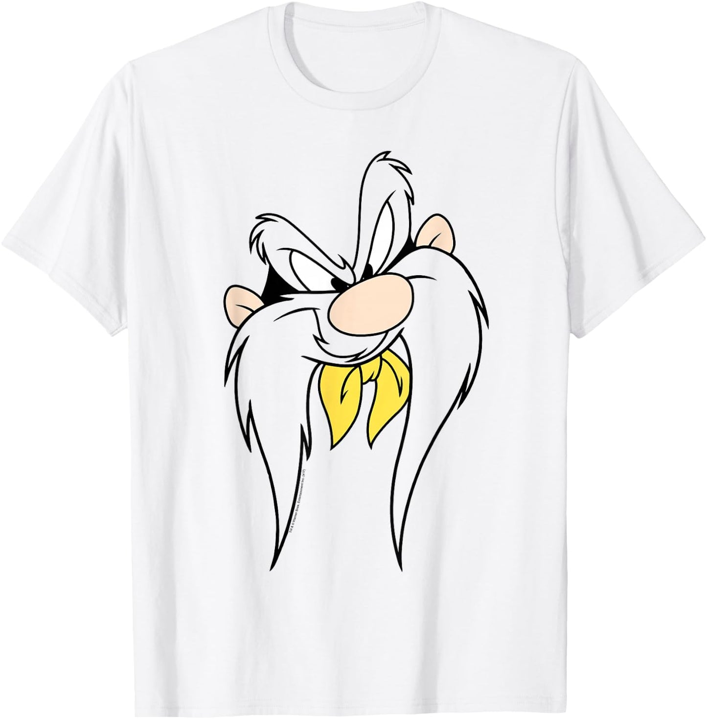 Looney Tunes Yosemite Sam Face T-Shirt - T-Shirt | White