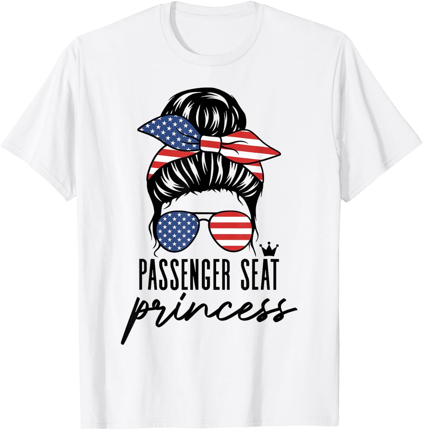 Passenger Seat Princess T-Shirt - T-Shirt | White