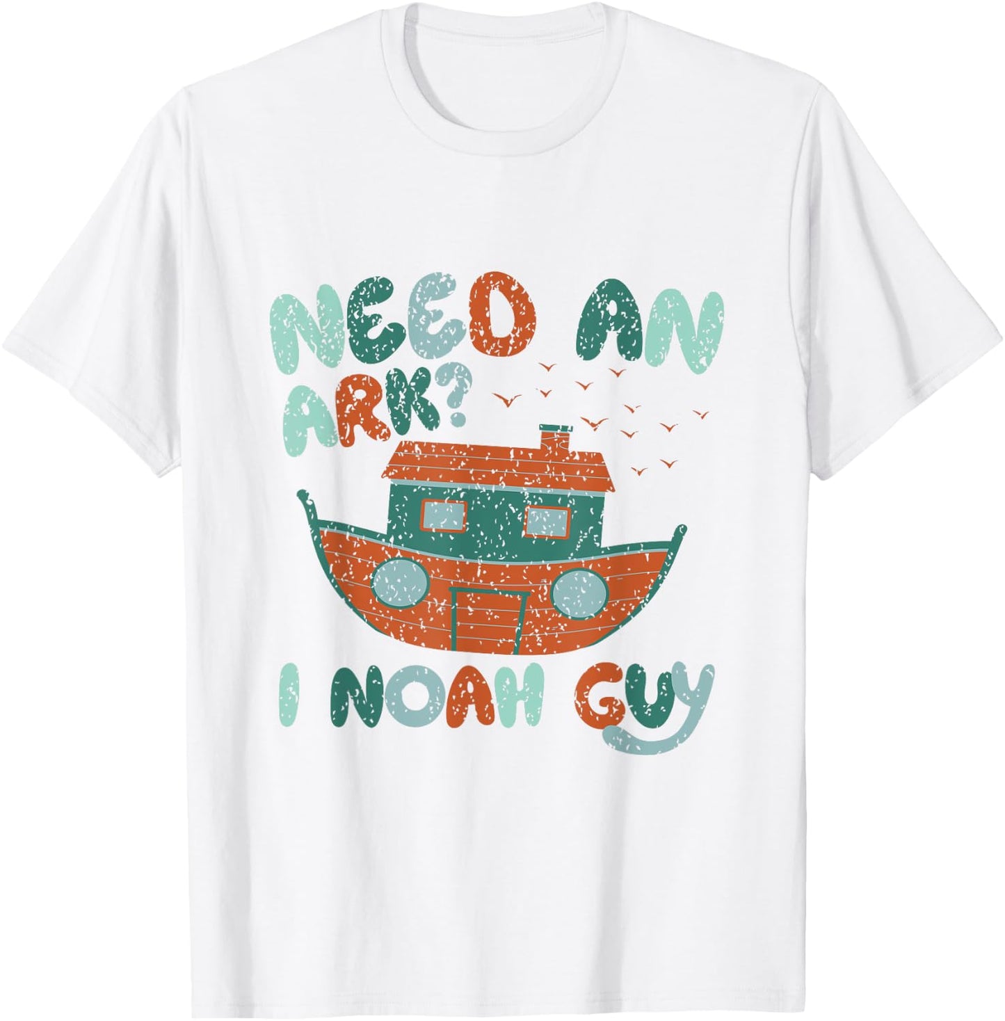 Need An Ark? I Noah Guy Christian Boys Funny T-Shirt - T-Shirt | White