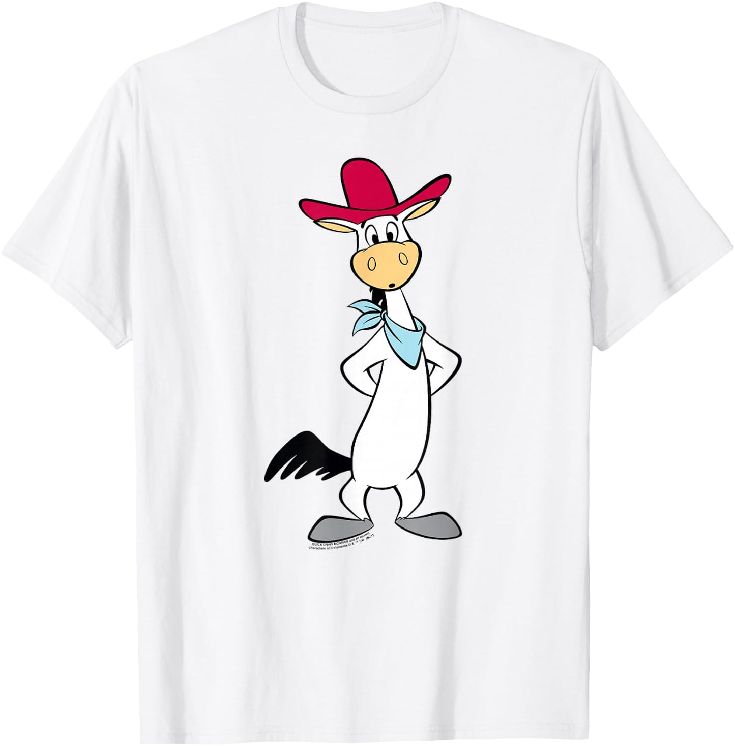 Quick Draw McGraw Quick Draw McGraw Character T-Shirt - T-Shirt | White