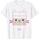 DreamWorks Gabby's Dollhouse Baby Box Big Face Halloween T-Shirt - T-Shirt | White