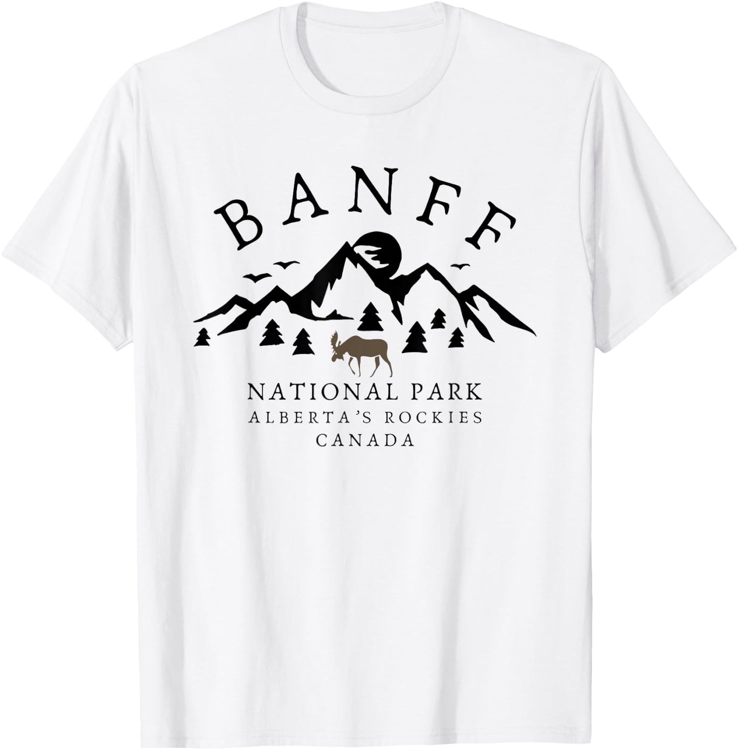 Banff National Park Canada T-Shirt - T-Shirt | White