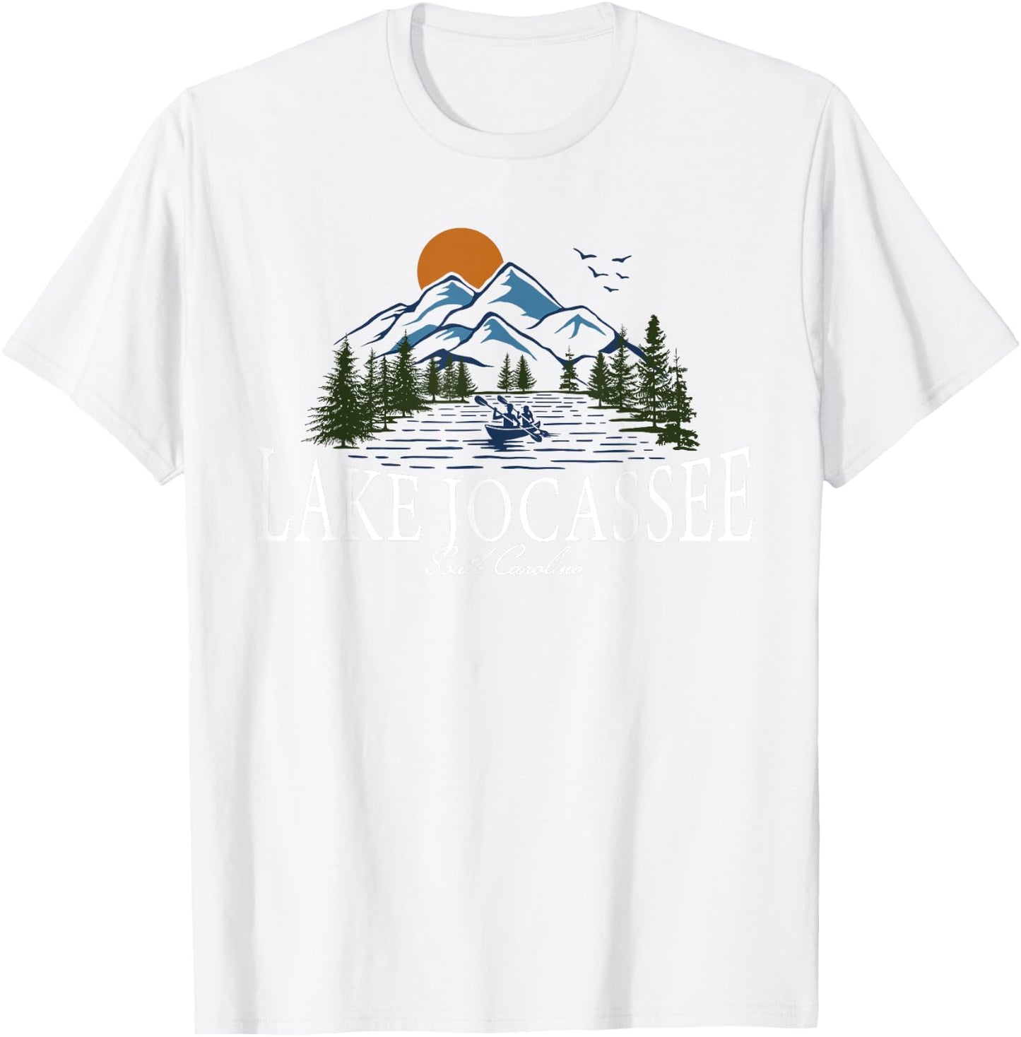 Lake Jocassee South Carolina T-Shirt - T-Shirt | White