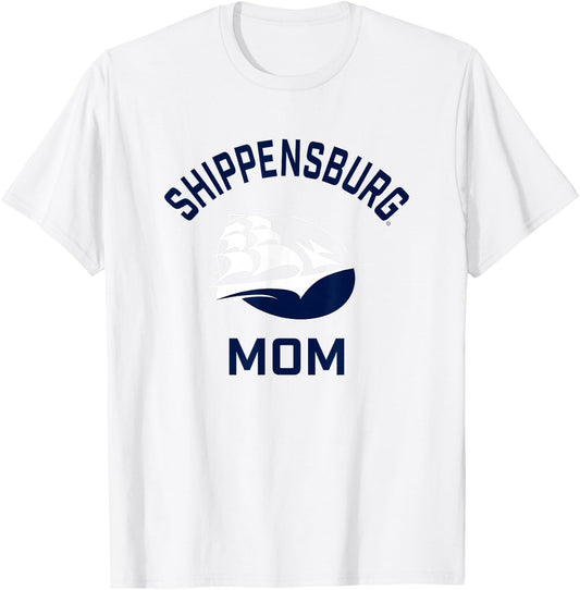 Shippensburg University Raiders Arched Mom T-Shirt - T-Shirt | White