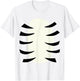 Funny lazy DIY tiger belly costume for halloween party T-Shirt - T-Shirt | White