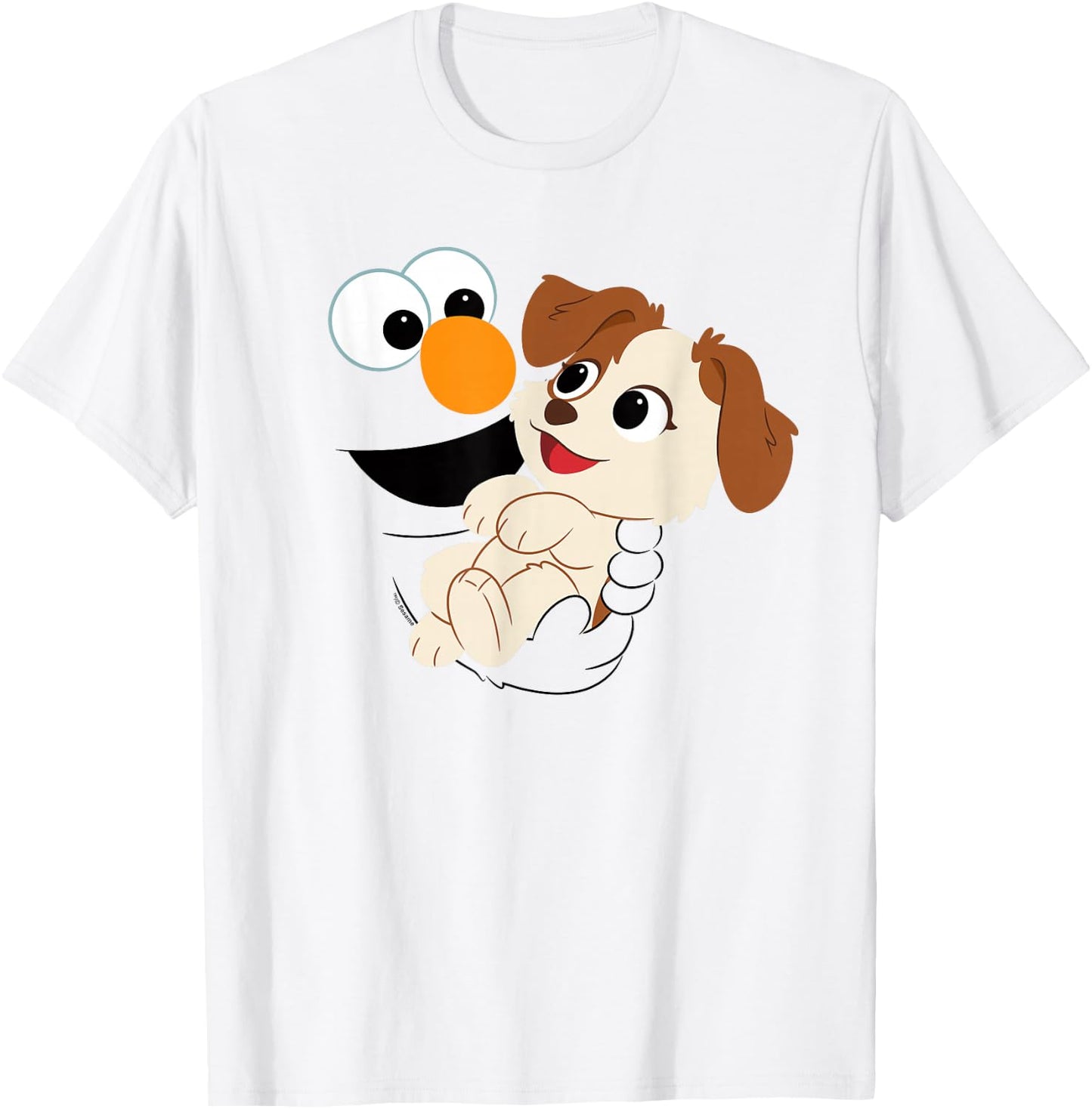Sesame Street Elmo Tango Face Halloween Costume T-Shirt - T-Shirt | White