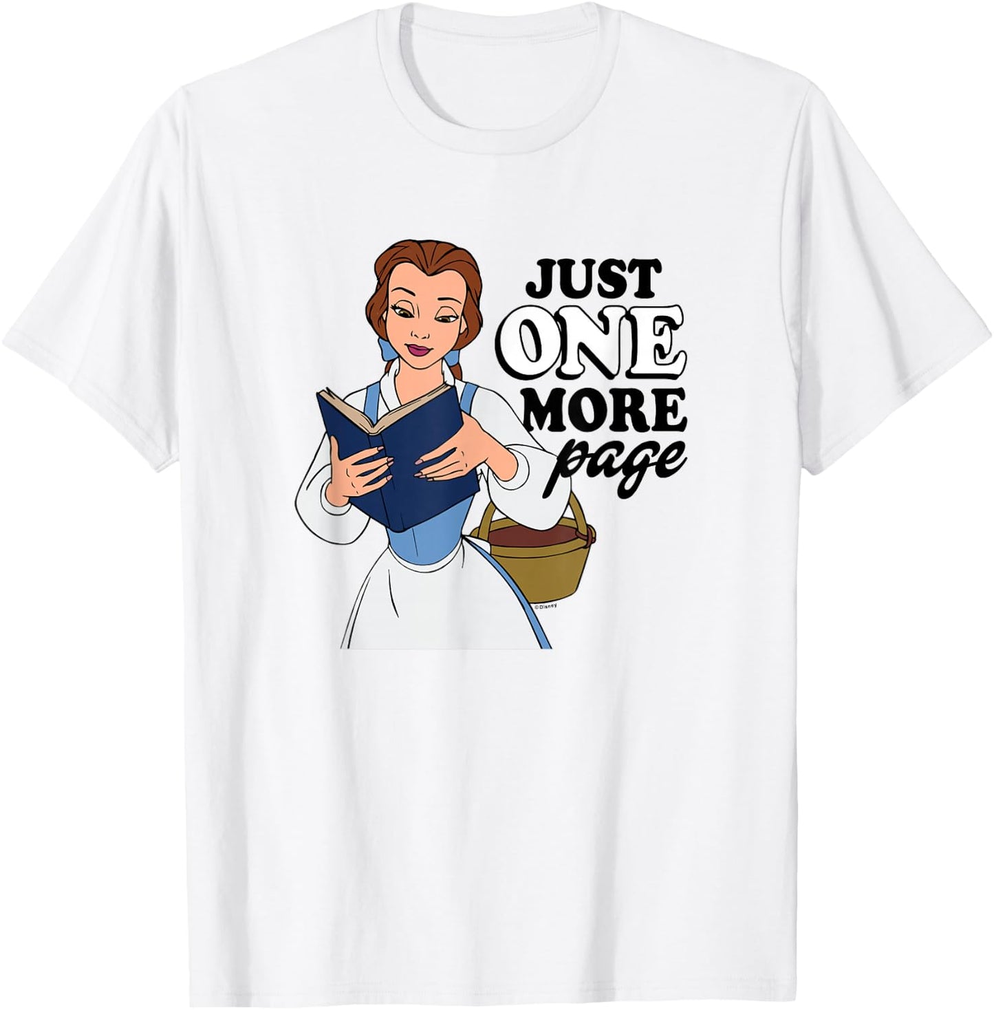 Belle - One More Page T-Shirt - T-Shirt | White