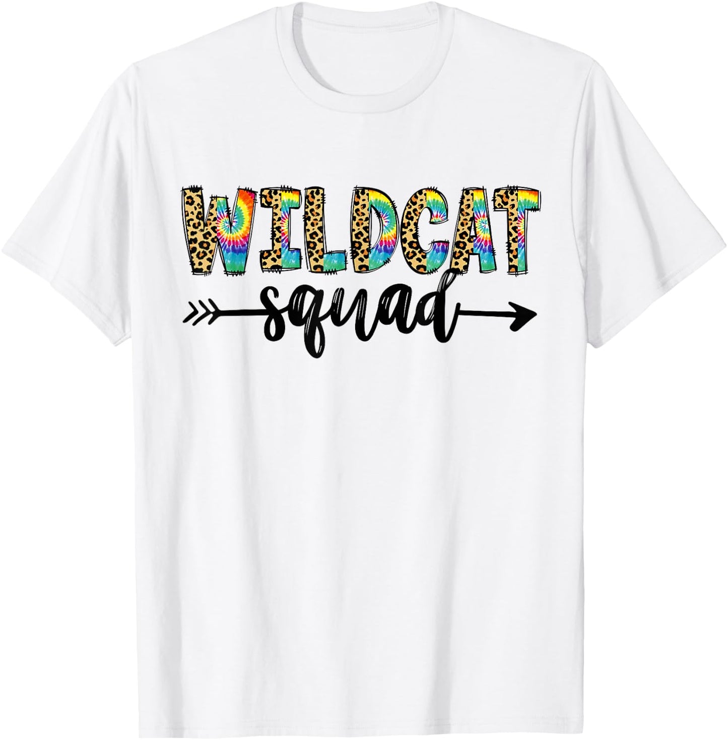 Wildcat Squad Back To School Matching Teacher Student Staff T-Shirt - T-Shirt | White
