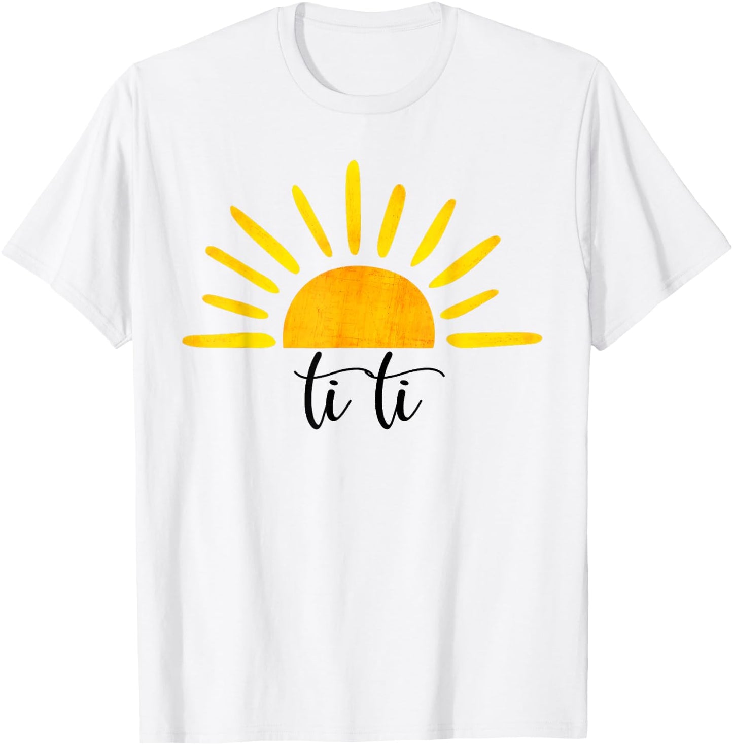 Ti Ti Of The Birthday First Trip Sun Mother's Day T-Shirt - T-Shirt | White