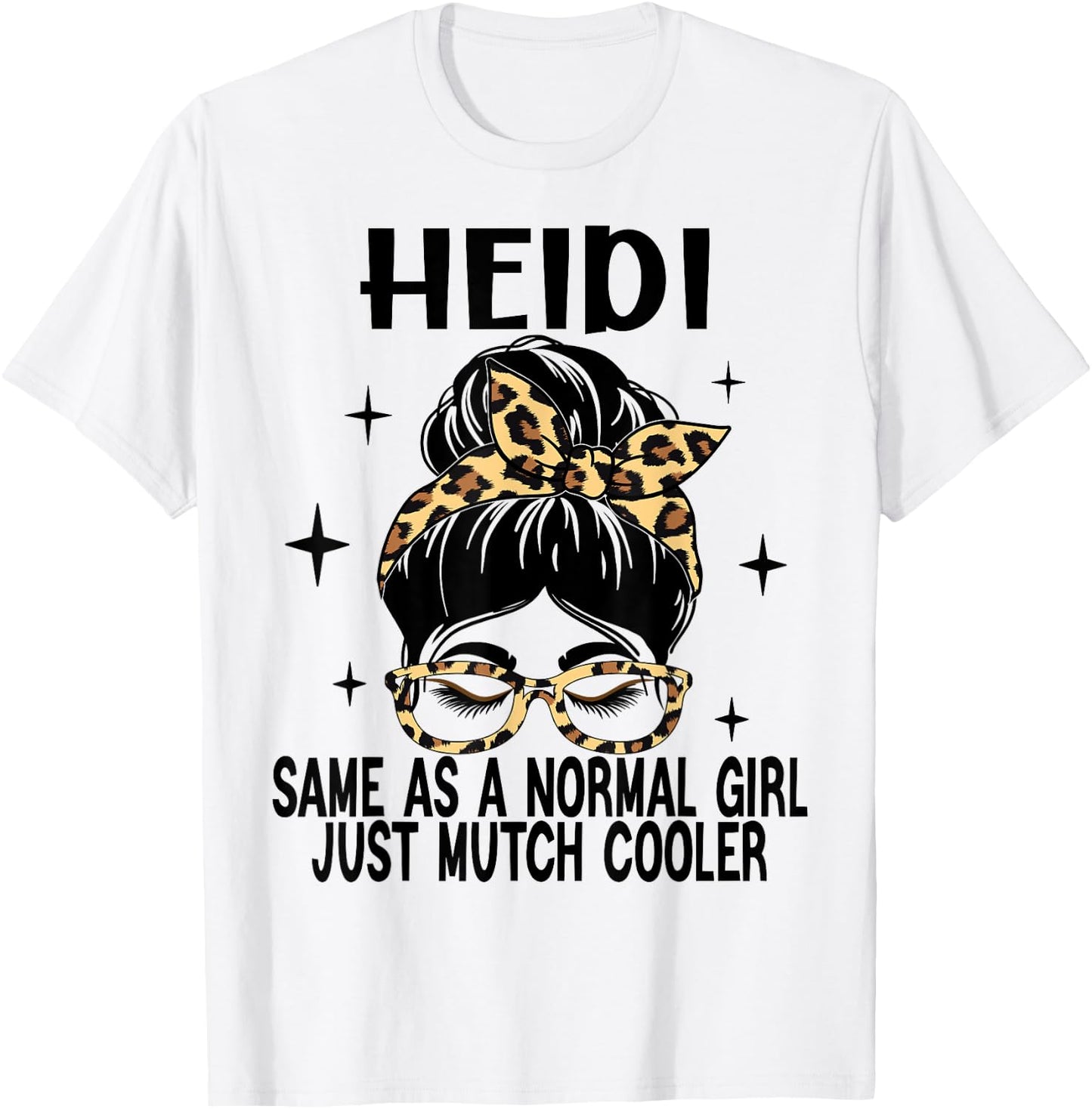 HEIDI Costume Cute Definition Personalized Name HEIDI T-Shirt - T-Shirt | White