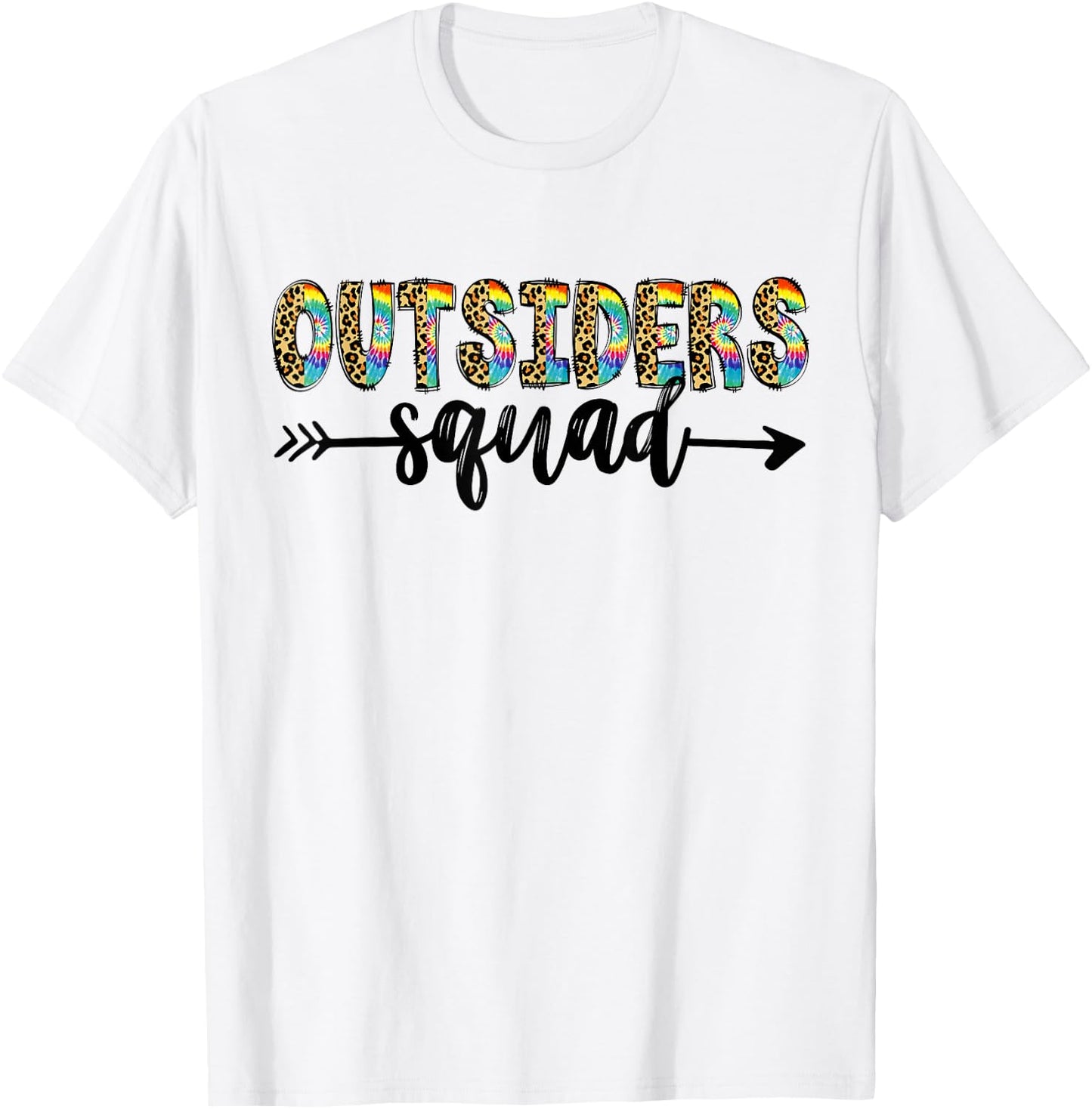 Outsiders Squad Back To School Matching Teacher Student T-Shirt - T-Shirt | White