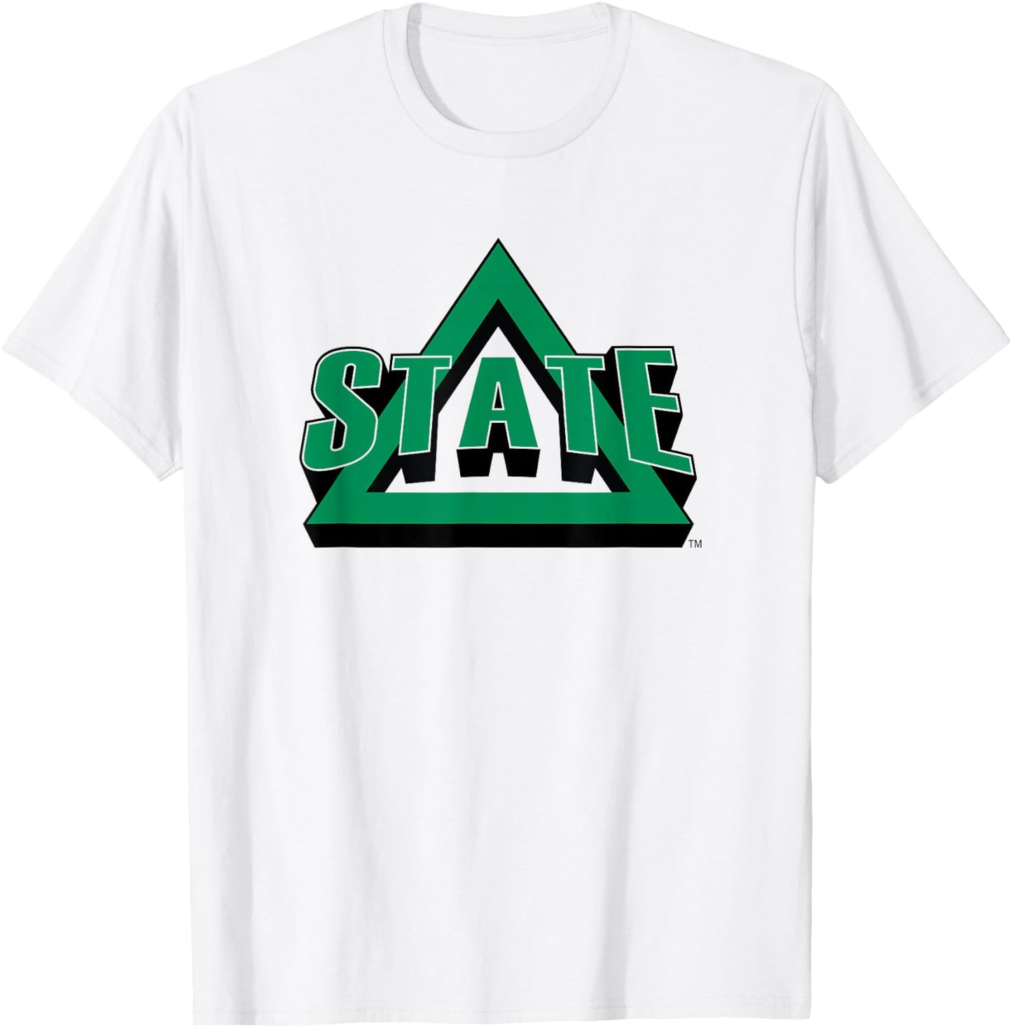 Delta State Statesmen Icon White Officially Licensed T-Shirt - T-Shirt | White