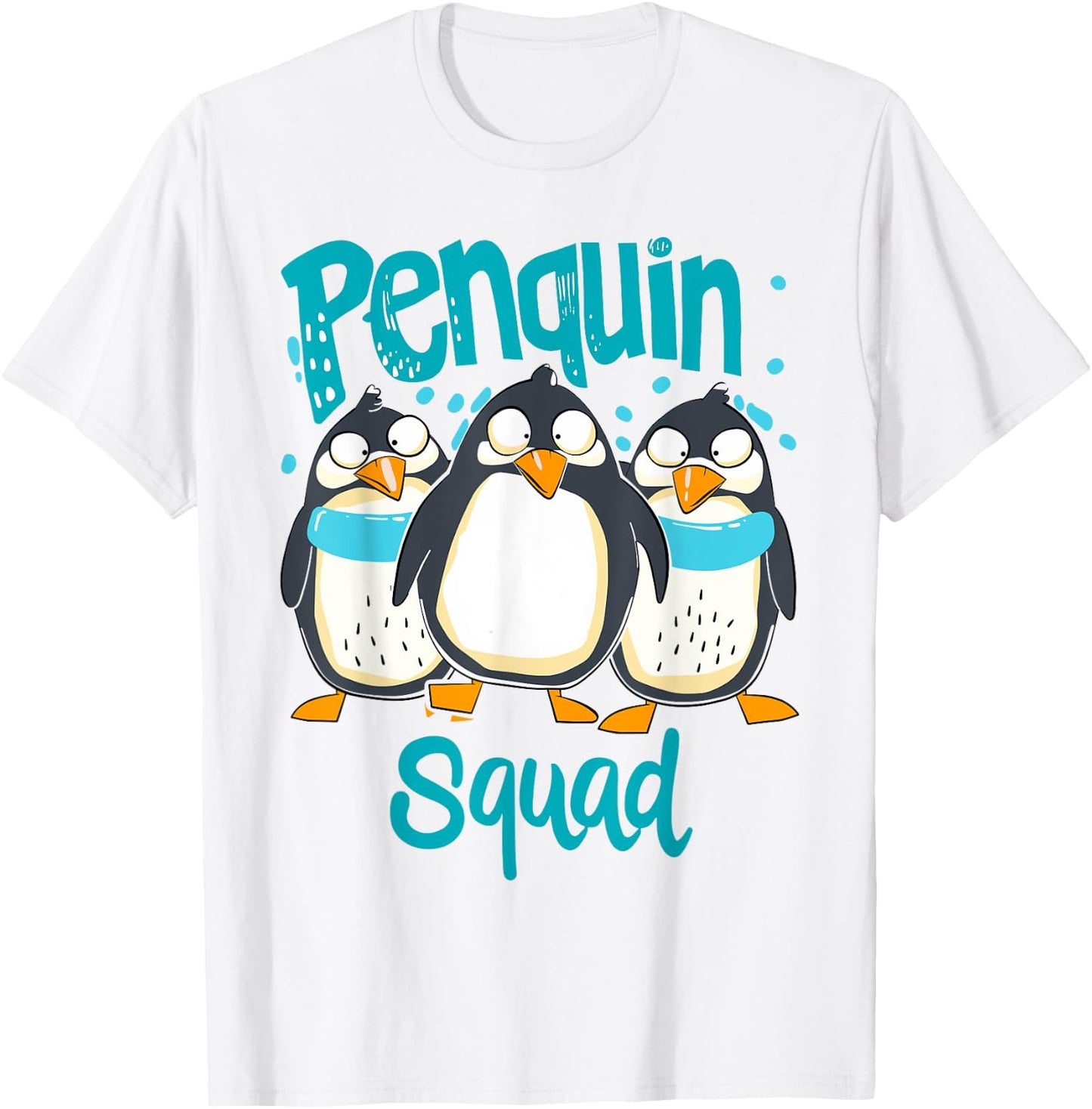 Penguin Squad for Penguin Lover Shirt | Kids Penguin T-Shirt - T-Shirt | White