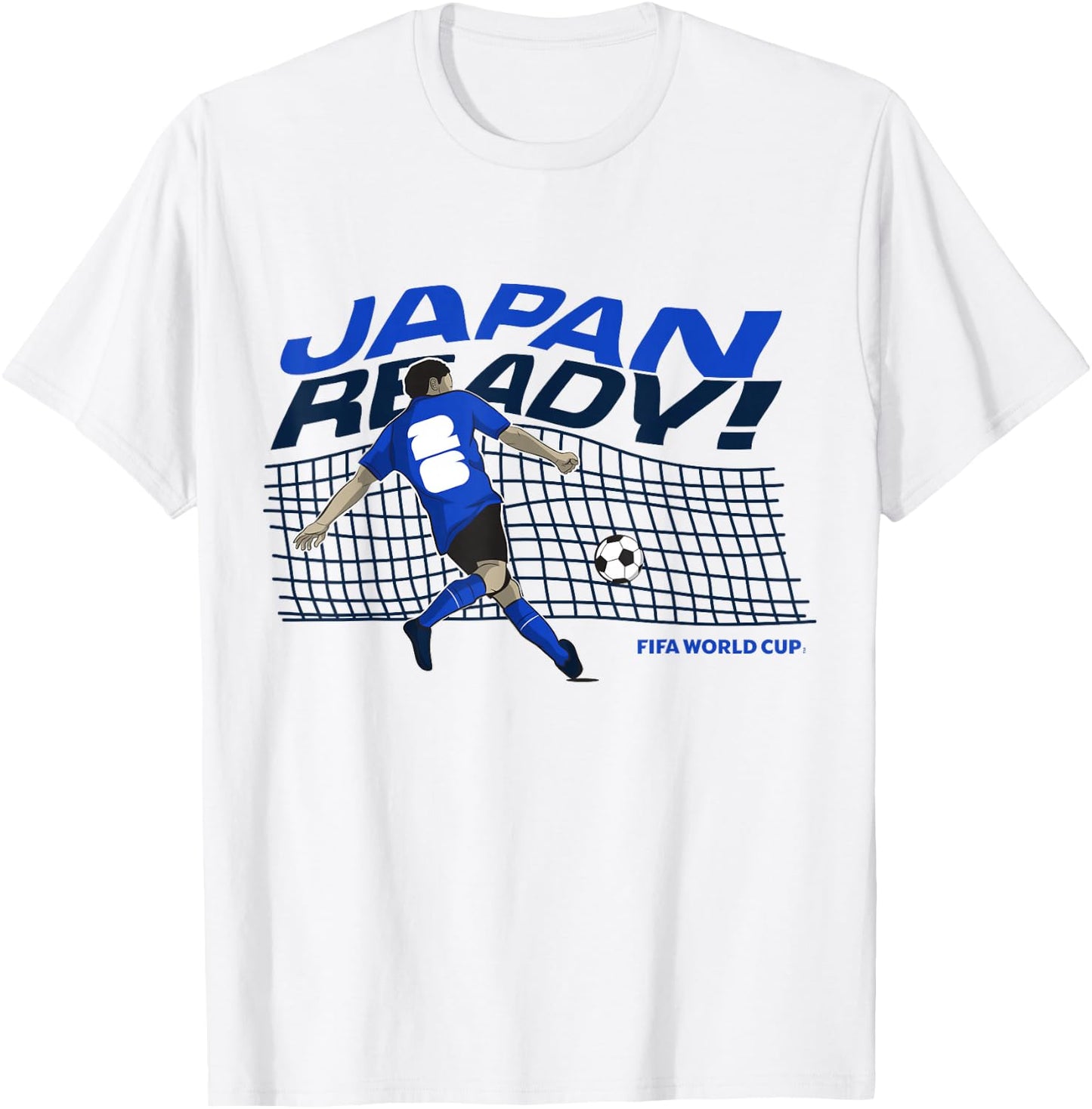 FIFA WORLD CUP26 Qualifier Japan Ready T-Shirt - T-Shirt | White