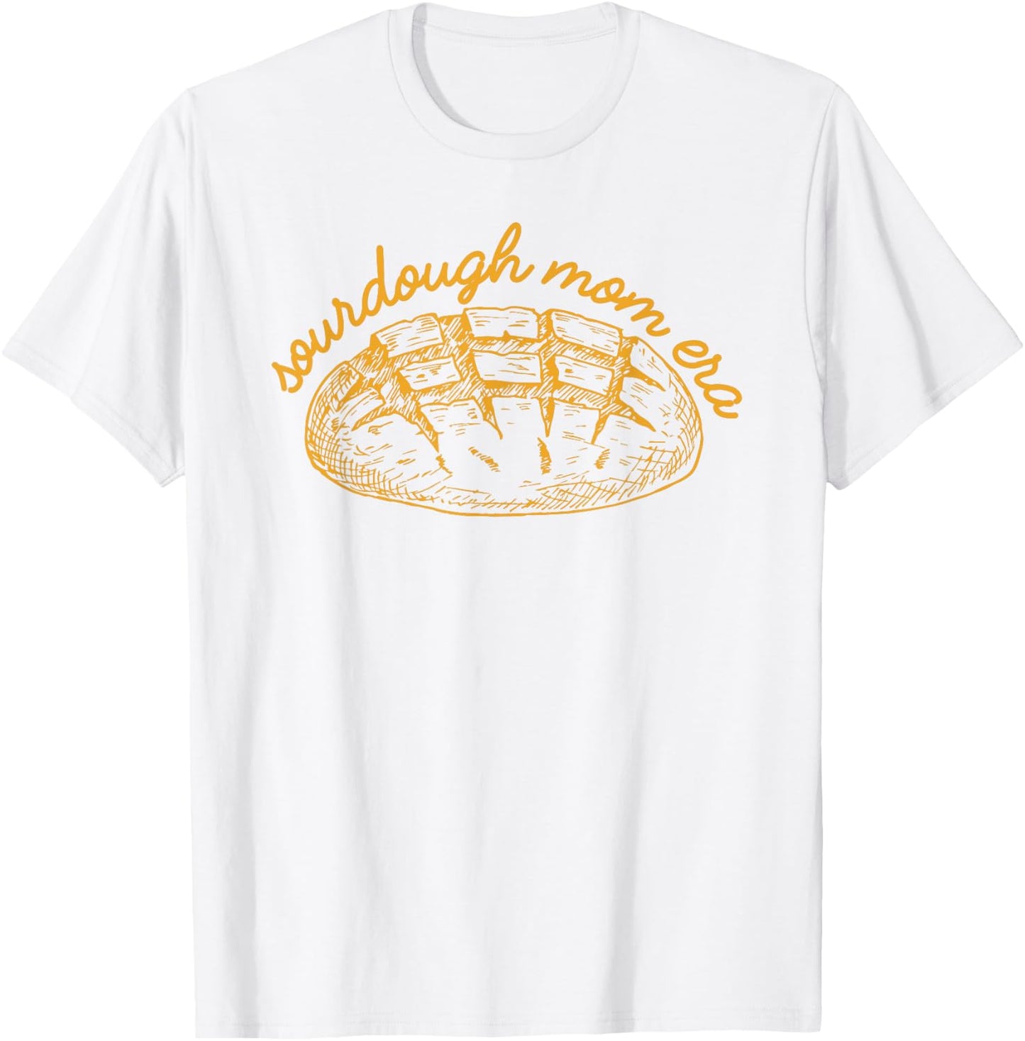 In My Sourdough Mom Era Baking Bread Lover Baker Women T-Shirt - T-Shirt | White