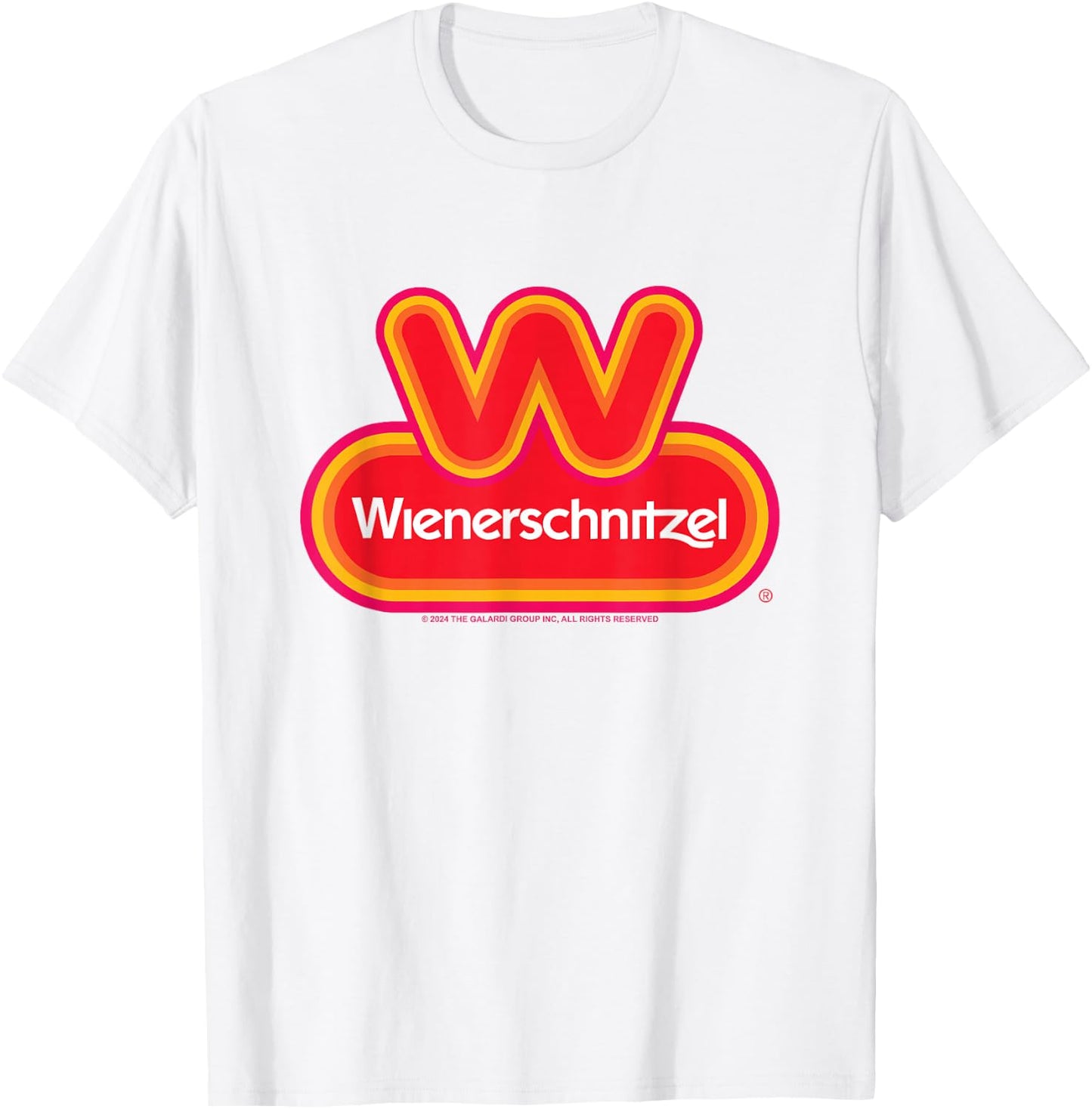 Wienerschnitzel Classic Logo Chest Emblem T-Shirt - T-Shirt | White
