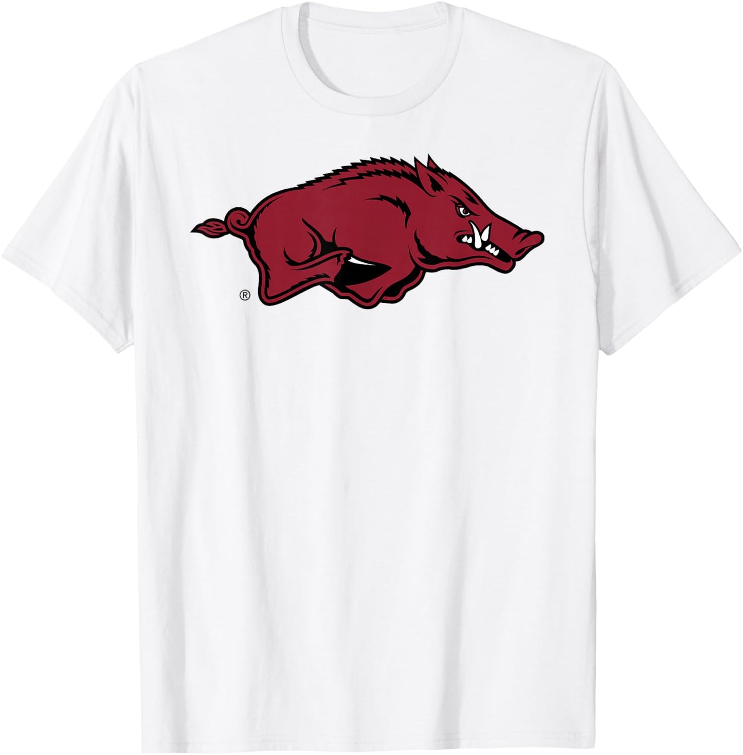 Arkansas Razorbacks Icon Officially Licensed T-Shirt - T-Shirt | White
