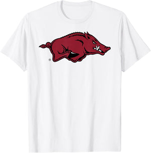 Arkansas Razorbacks Icon Officially Licensed T-Shirt - T-Shirt | White