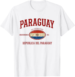 Paraguay Men Women Paraguayan Paraguayo Hispanic T-Shirt - T-Shirt | White