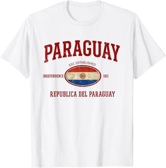 Paraguay Men Women Paraguayan Paraguayo Hispanic T-Shirt - T-Shirt | White