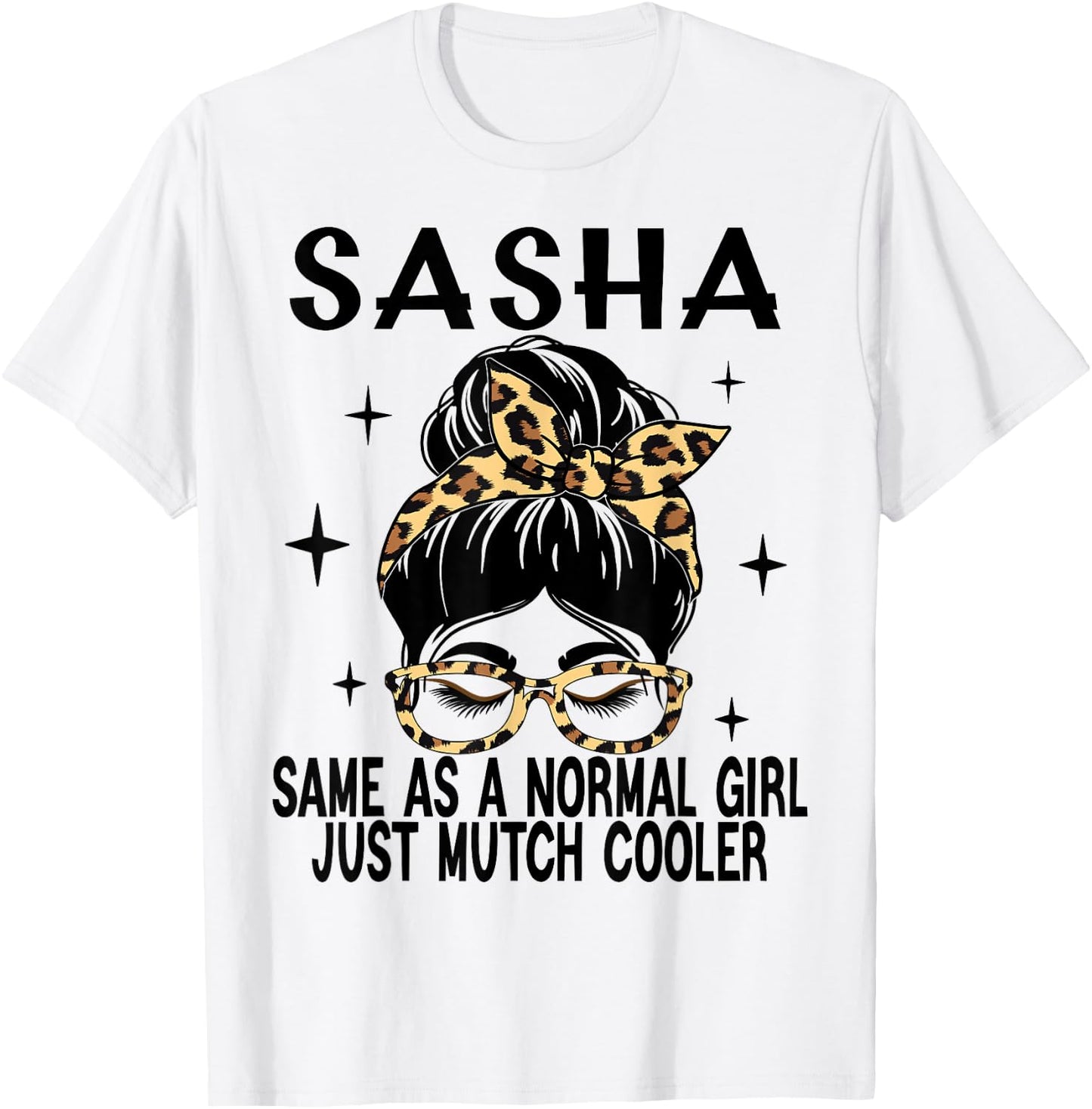 SASHA Costume Cute Definition Personalized Name SASHA T-Shirt - T-Shirt | White