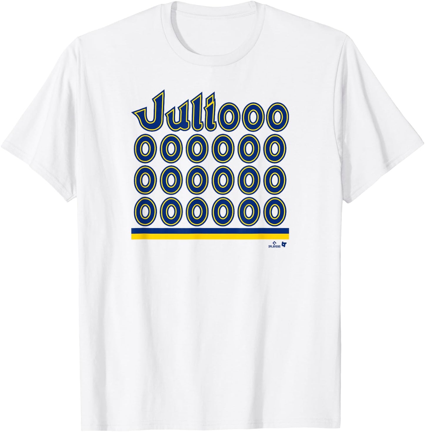 Julio Rodriguez - All the O's - Seattle Baseball T-Shirt - T-Shirt | White