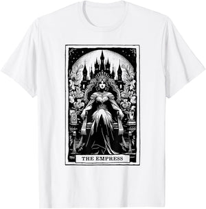 Tarot Card Shirt The Empress Tarot Card Major Arcana T-Shirt - T-Shirt | White
