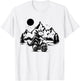 Axolotl Riding Bicycle Vintage Mountain Biking Axolotl Biker T-Shirt - T-Shirt | White