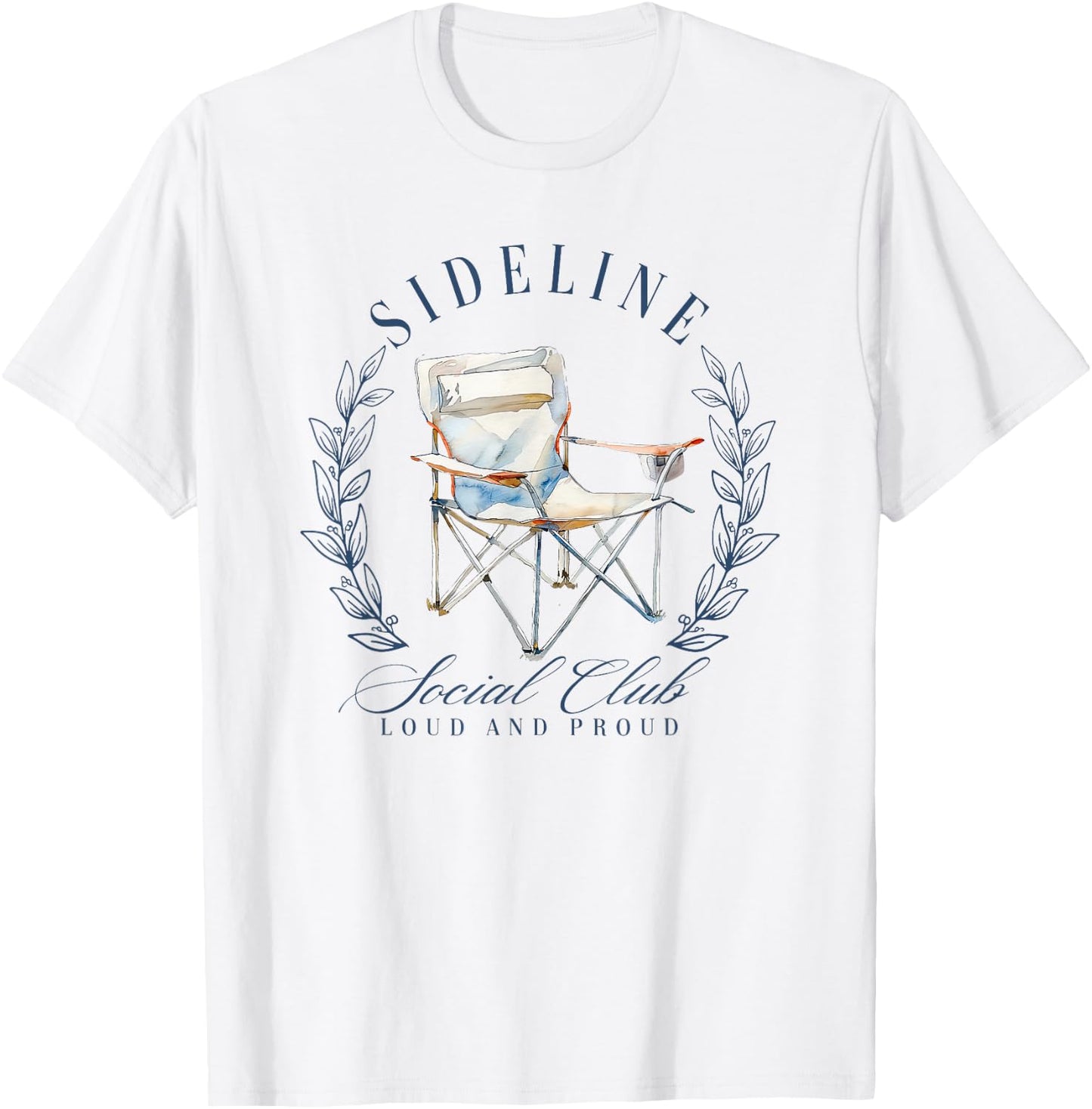 Sideline Social Club T-Shirt - T-Shirt | White