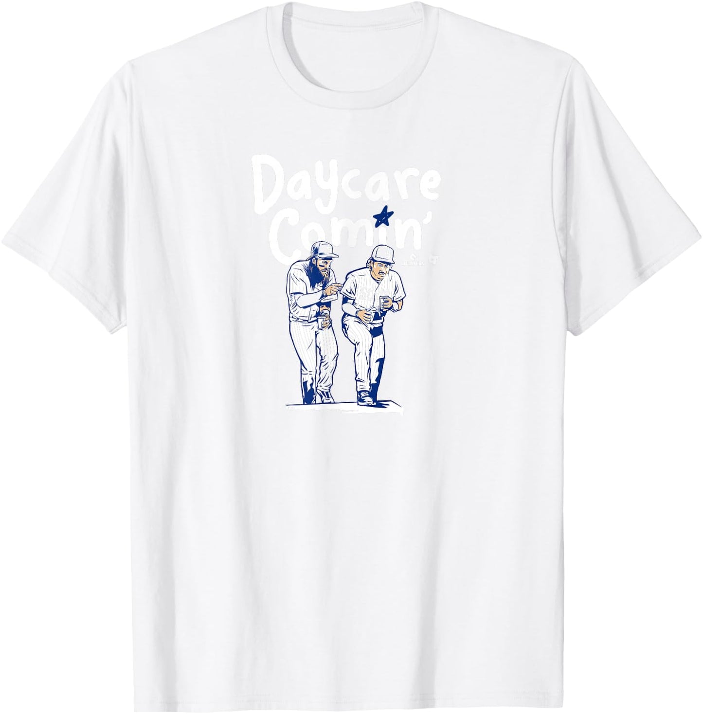Brandon Marsh & Bryson Stott - Daycare Comin' - Philadelphia T-Shirt - T-Shirt | White
