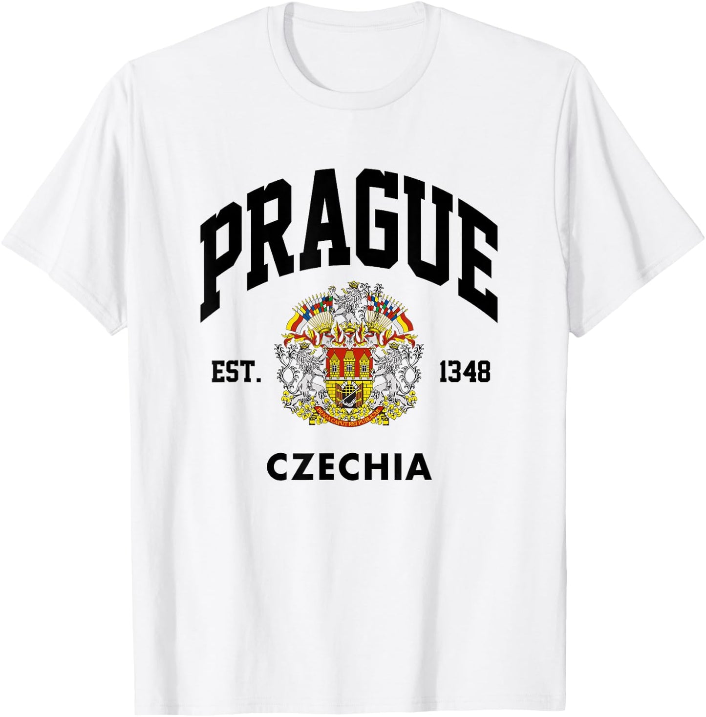 Prague Czech, Prague trip, Czech Capital Prague gift T-Shirt - T-Shirt | White