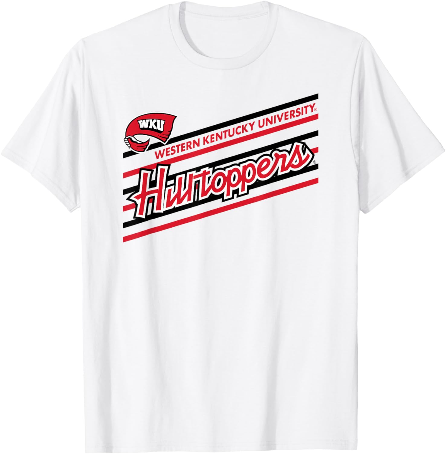 Western Kentucky Hilltoppers Retro Performer Gray T-Shirt - T-Shirt | White