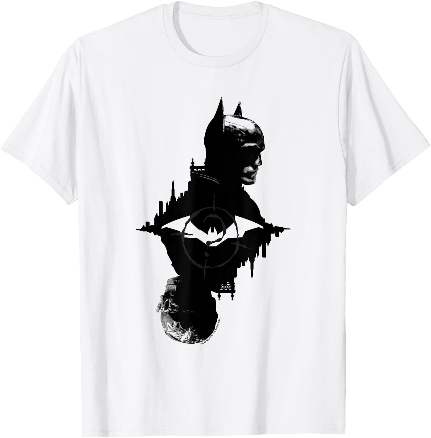 The Batman And The Riddler T-Shirt - T-Shirt | White