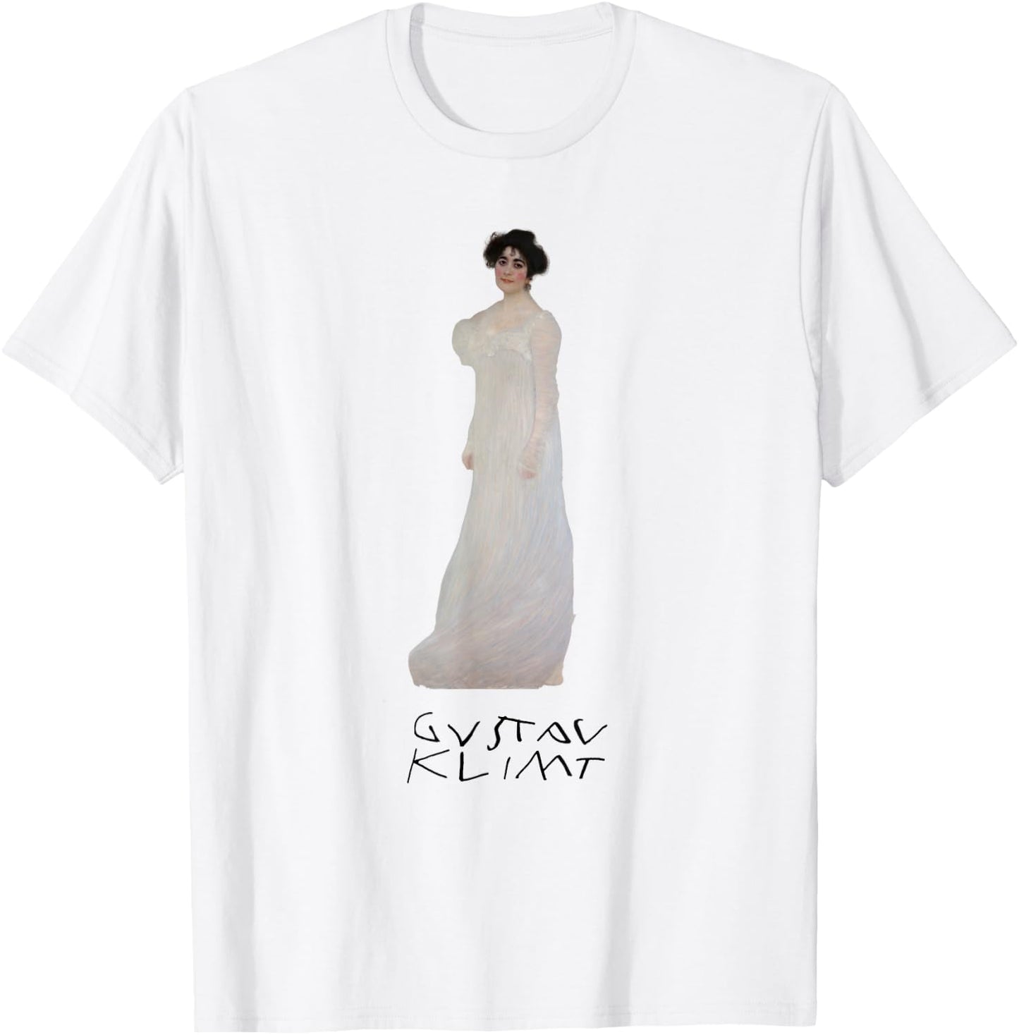Gustav Klimt Artwork T-Shirt - T-Shirt | White