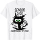 Senior 2028 T-Shirt - T-Shirt | White
