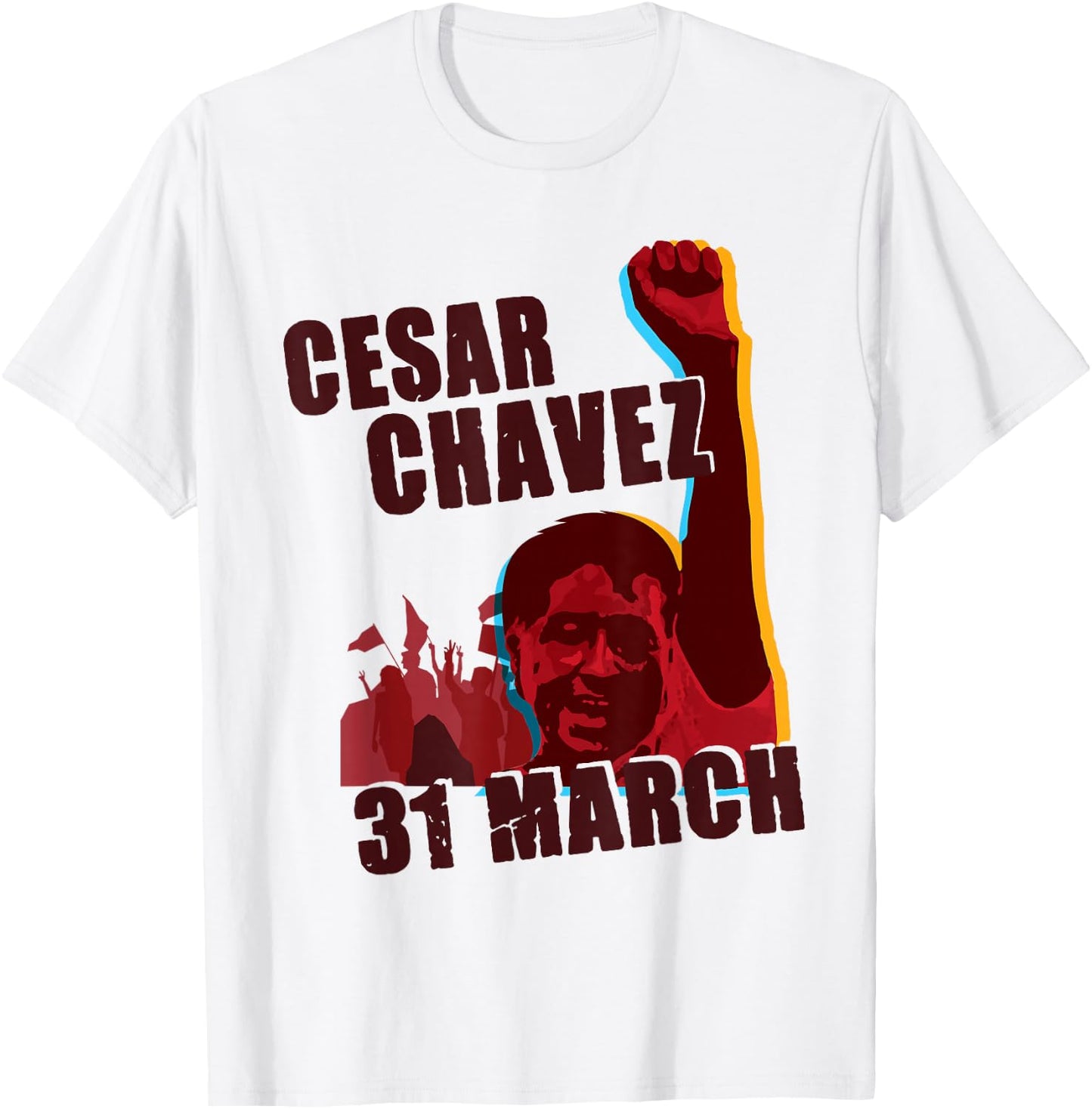 31 March Holiday Gift I Si Se Puede T-Shirt - T-Shirt | White