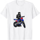 Motorcycle Motocross Drole Moto Humour Motard GP Moto France T-Shirt - T-Shirt | White