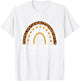 Wear Green Dwarfism Awareness Leopard Rainbow T-Shirt - T-Shirt | White
