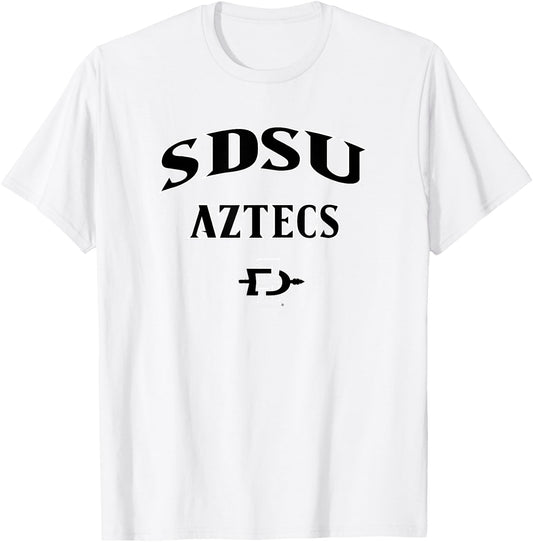 San Diego State Aztecs SDSU Red Officially Licensed T-Shirt - T-Shirt | White