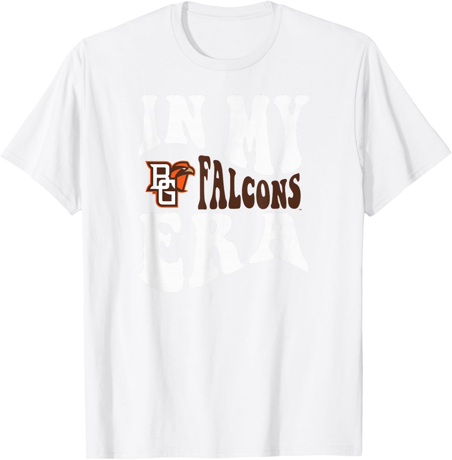 Bowling Green Falcons Era Gray Officially Licensed T-Shirt - T-Shirt | White