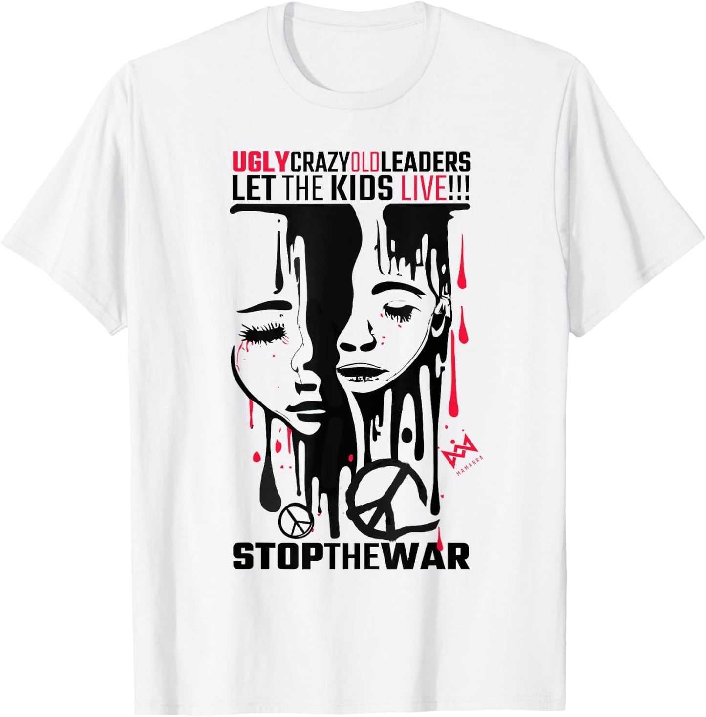 Stop the war T-Shirt - T-Shirt | White