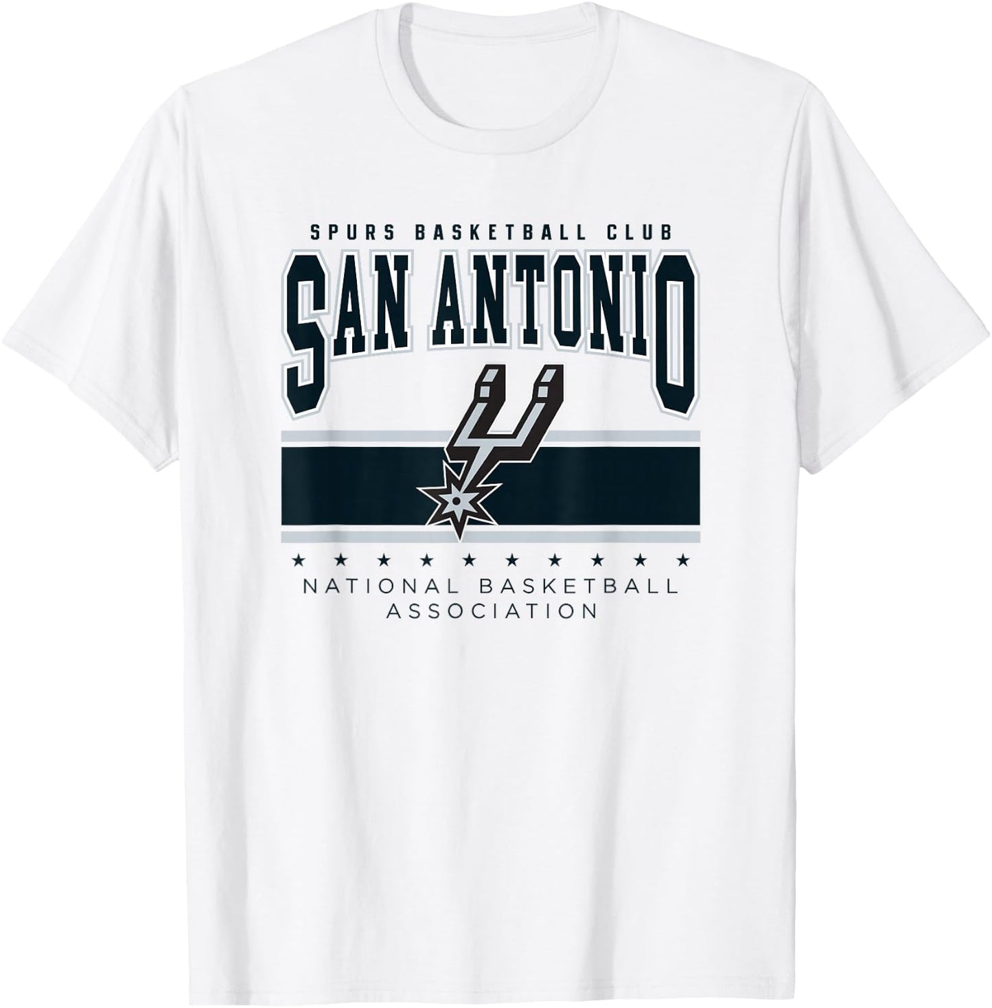 NBA Official San Antonio Spurs Up Top T-Shirt - T-Shirt | White