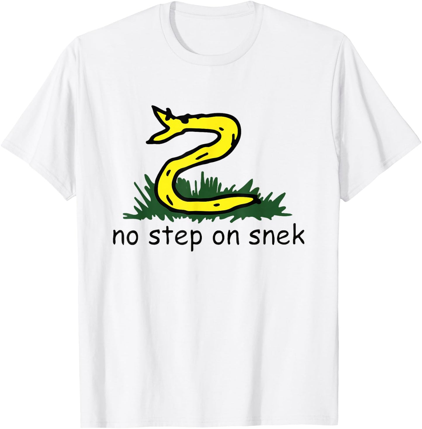No Step On Snek T-Shirt - T-Shirt | White