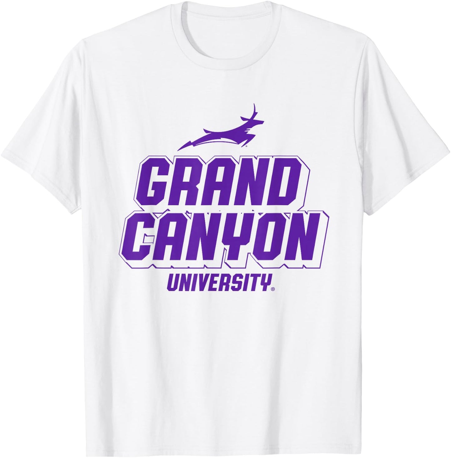 Grand Canyon Lopes | Official NCAA Merch | NCAFGCU005_A T-Shirt - T-Shirt | White